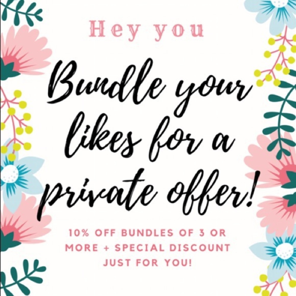 Bundle and Save! 💕🙌